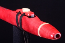 Pink Ivory Native American Flute, Minor, Mid G-4, #H6K